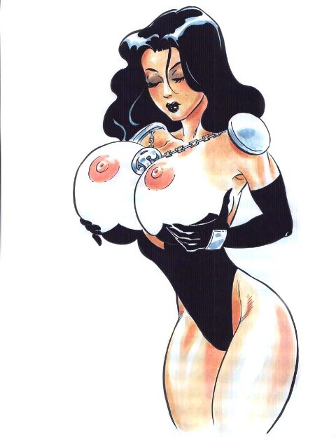 1girls alternate_breast_size areola between_breasts big_breasts breast_fondling breast_grab breast_lift breasts dc erect_nipples female female_only huge_breasts large_breasts leotard light_skin necklace_between_breasts nipples pale rob_durham solo superwoman superwoman_(lois_lane)