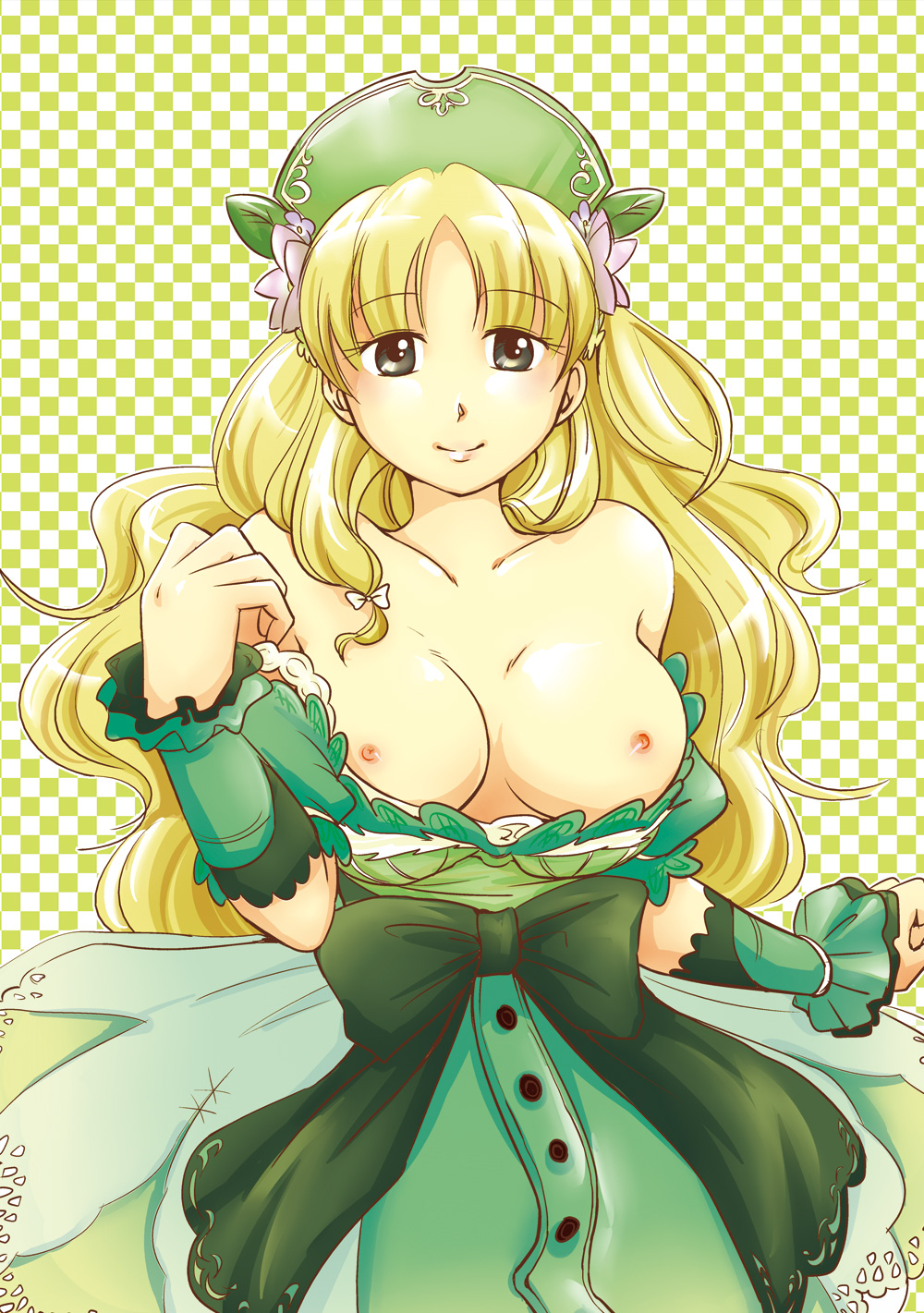 atelier_(series) atelier_ayesha atelier_ayesha:the_alchemist_of_dusk ayesha_altugle blonde_hair medium_breasts smiling tagme