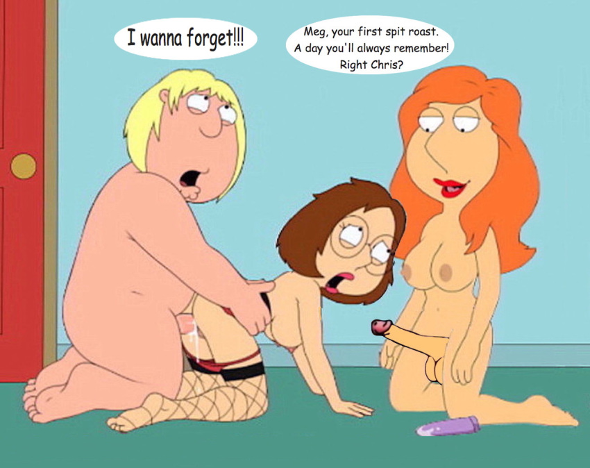 all_fours bent_over brother_and_sister chris_griffin doggy_style family_guy from_behind futanari harem incest lois_griffin meg_griffin mother_and_daughter mother_and_son penis spitroast