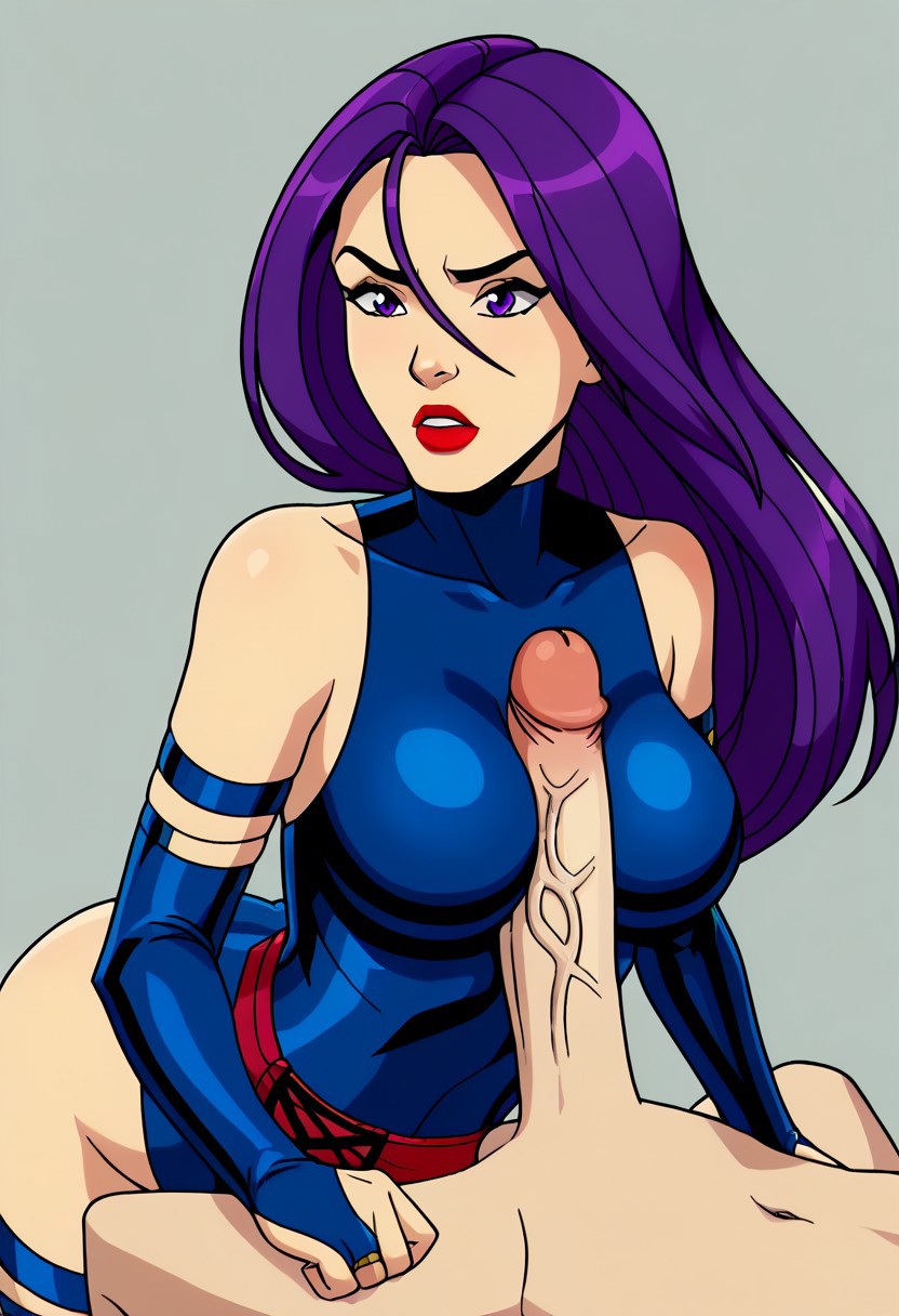 ai_generated betsy_braddock boobjob marvel marvel_comics paizuri pale-skinned_male psylocke requested titjob titjob will_of_ai x-men