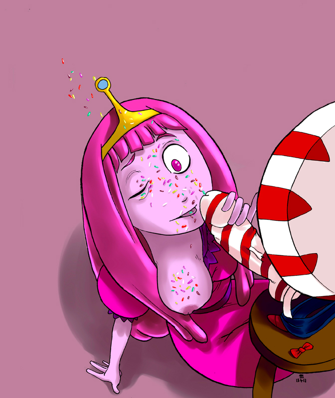 adventure_time faceless_male living_candy mrmayhemm peppermint_butler princess_bubblegum tagme