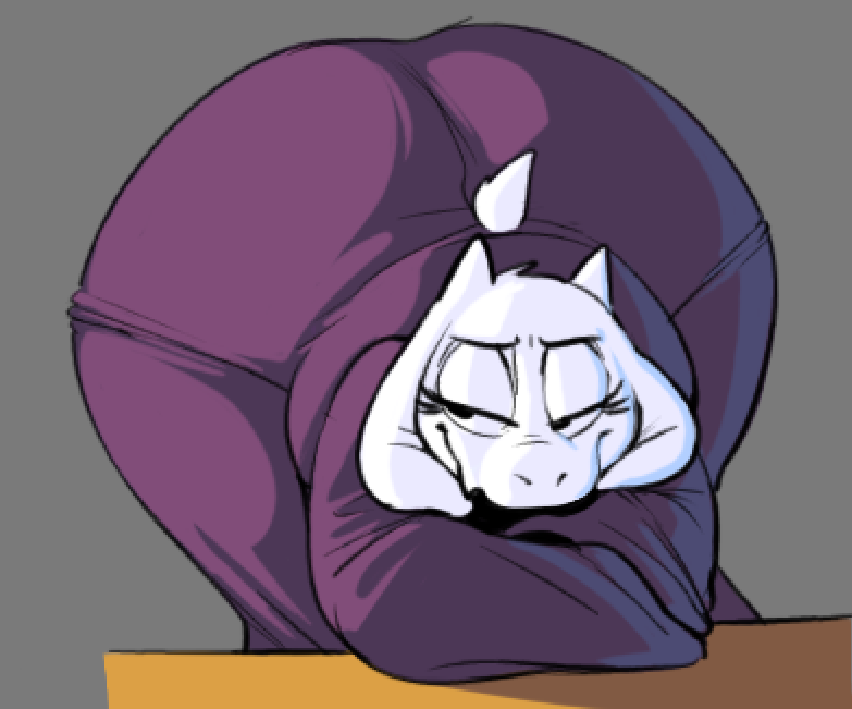 big_ass bubble_butt chipchell female furry huge_ass milf tagme thick_thighs toriel undertale wide_hips