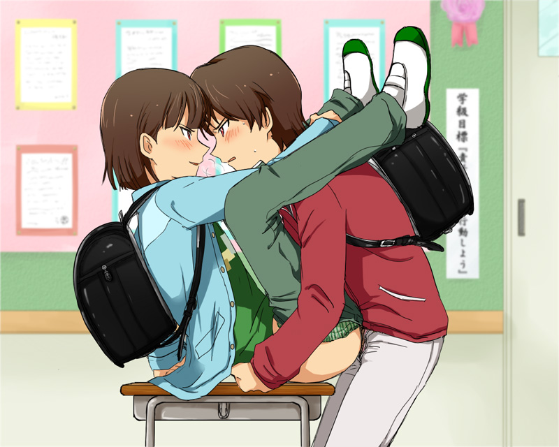 anal_sex backpack gay ginga_e_kickoff!! human male ouzou_furuya ryuuji_furuya school tagme yaoi