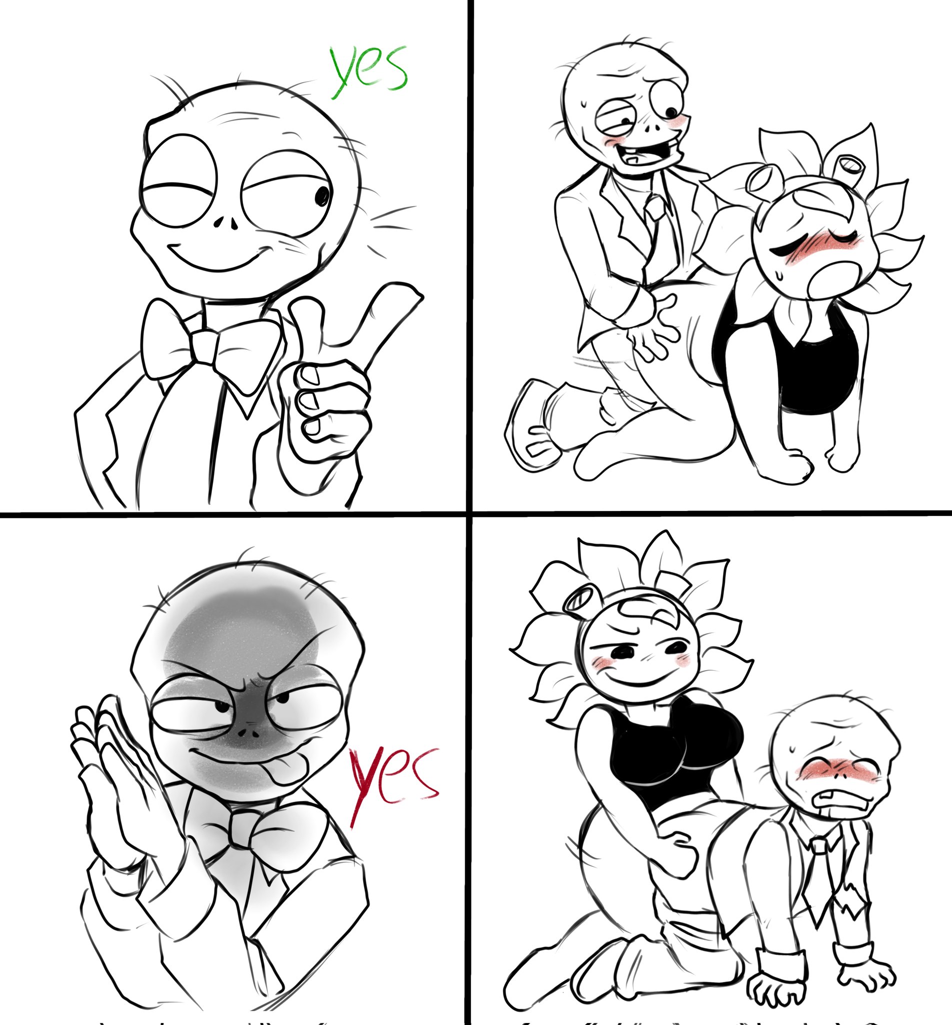 1girls, anthro, anthrofied, ass, breasts, female, flora fauna, futa on male, futanari, gay, intersex, male, male on futa, meme, plant, plant girl, plant humanoid, plantie, plants vs zombies, plants vs. zombies, popcap games, pussy, solar flare (pvz), sunflower (pvz), switch, versatile, zombie, zombie (pvz), zombiehorny