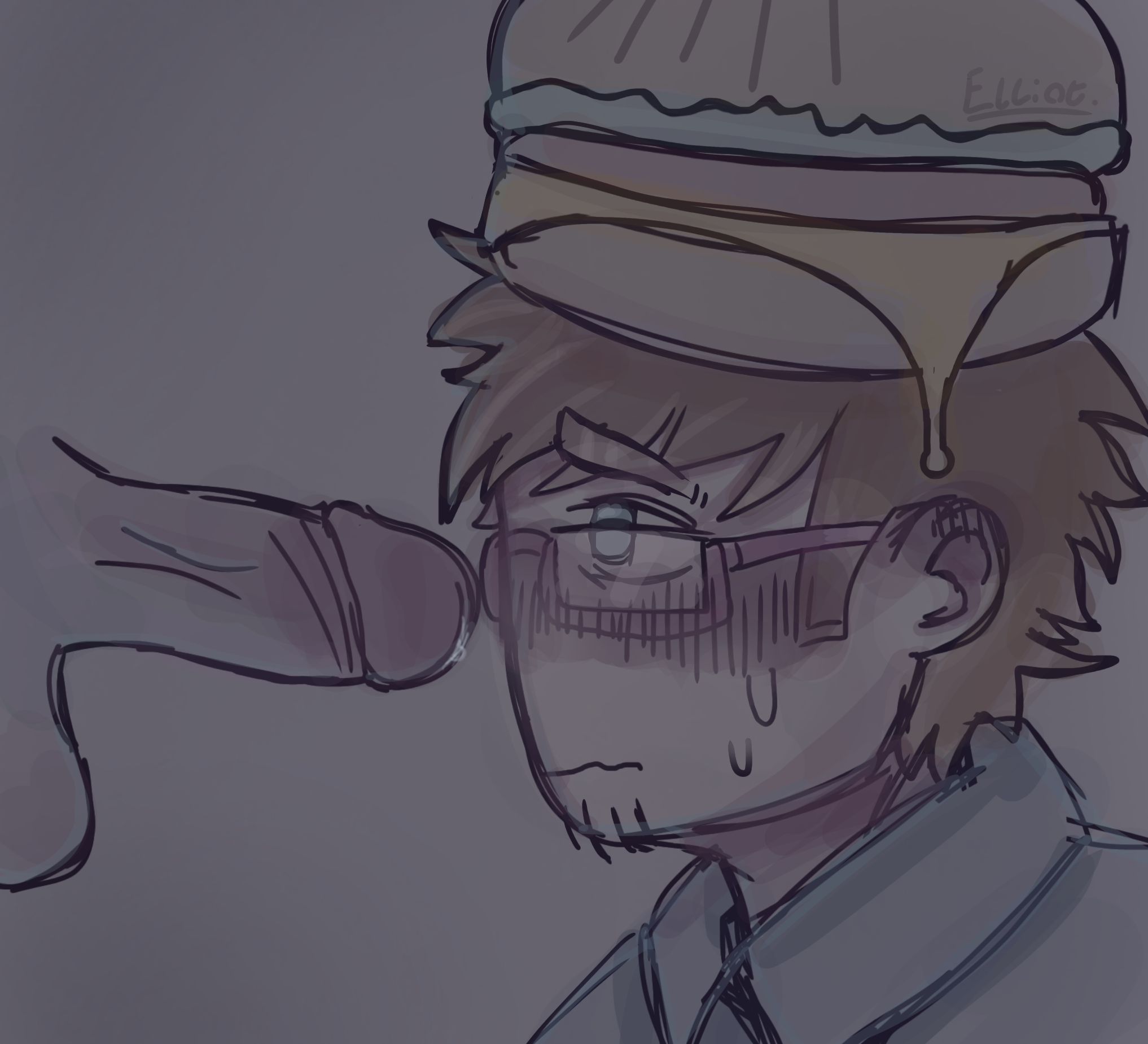 007n7, 2boys, anonymous male, balls, blush, dick in face, disembodied penis, elliot t, gay, male, nervous face, penis, precum, roblox, robloxian, self upload, tagme