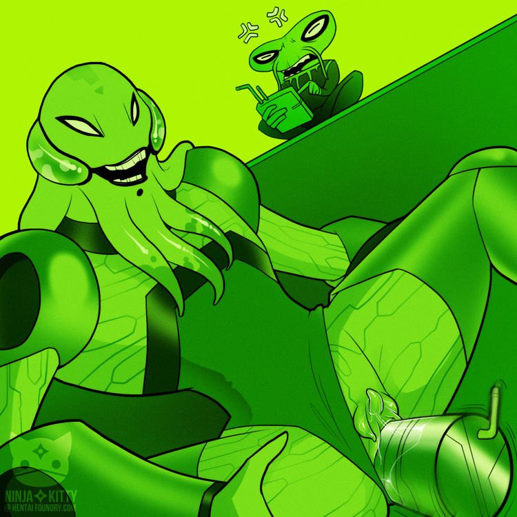 alien alien_girl alien_only azmuth ben_10 cephalopod_humanoid chimera_sui_generis curvy curvy_body curvy_female curvy_figure curvy_hips dildo female flat_chest flat_chested green_theme male monochrome myaxx ninjakitty penetration pussy pussy_juice tentacle tentacle_hair tentacle_pubic_hair tentacles thick_legs vagina vaginal_juices vaginal_object_insertion