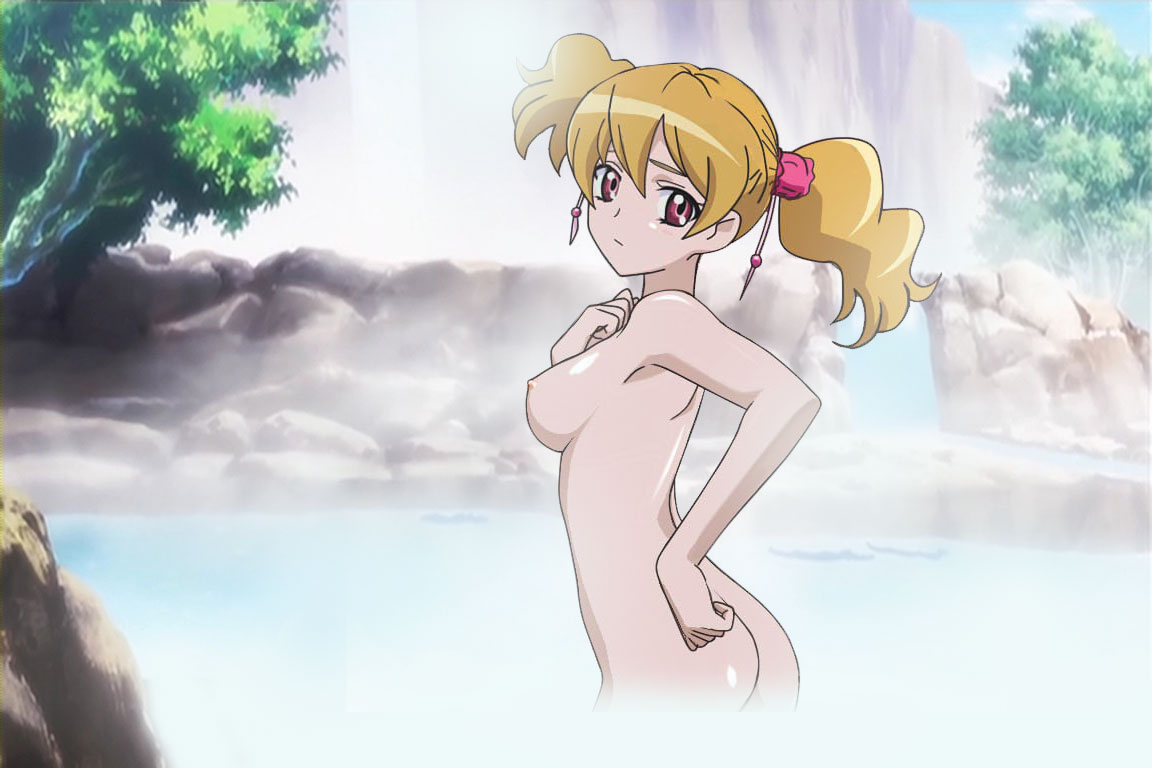 artist_request fresh_pretty_cure momozono_love pretty_cure small_breasts tagme water