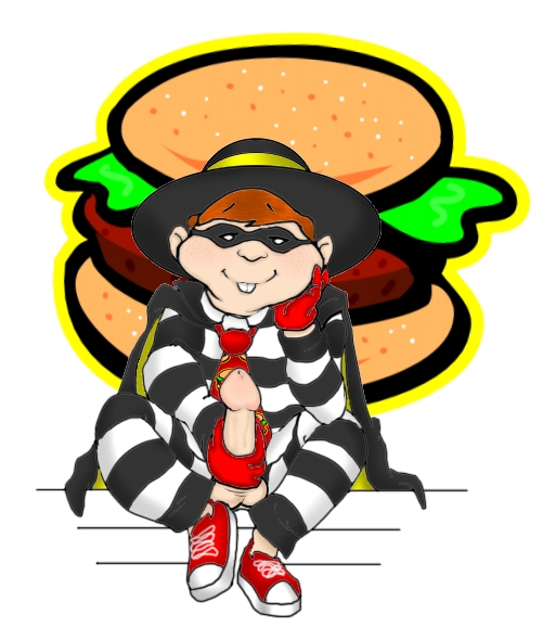 hamburglar mascot mcdonald's solo_male tagme