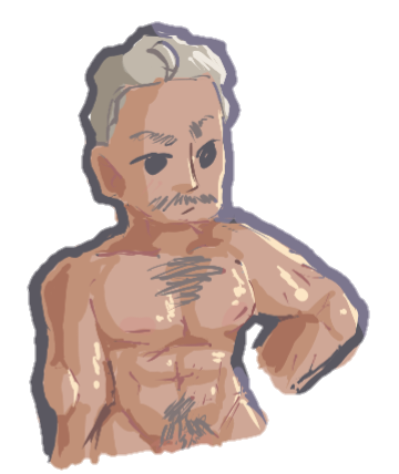 chest_hair dilf faith_the_unholy_trinity father_garcia happy_trail moustache muscular muscular_male tagme_(character)