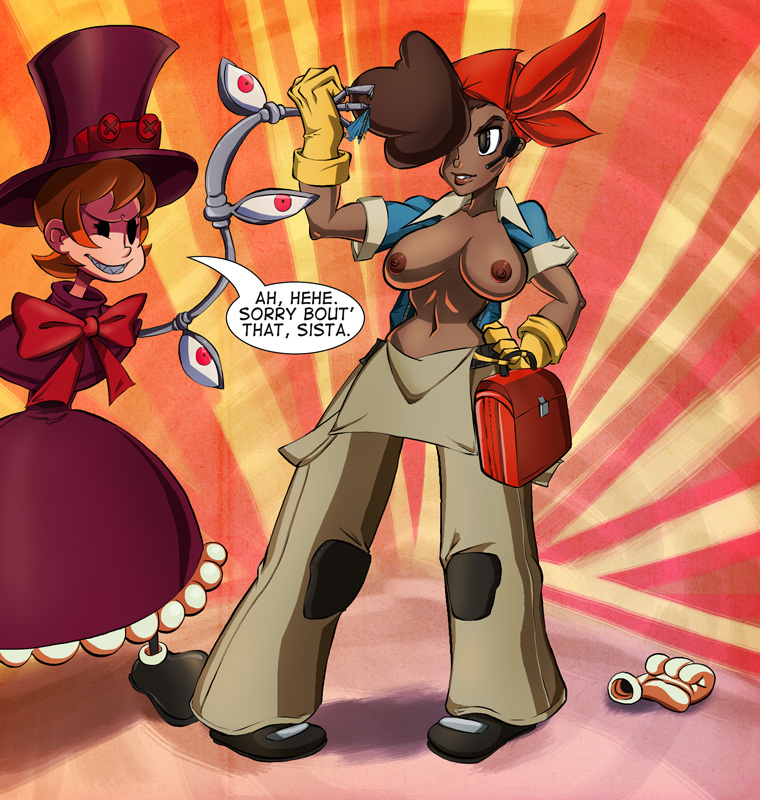 chogori peacock_(skullgirls) roxie_(skullgirls) skullgirls tagme