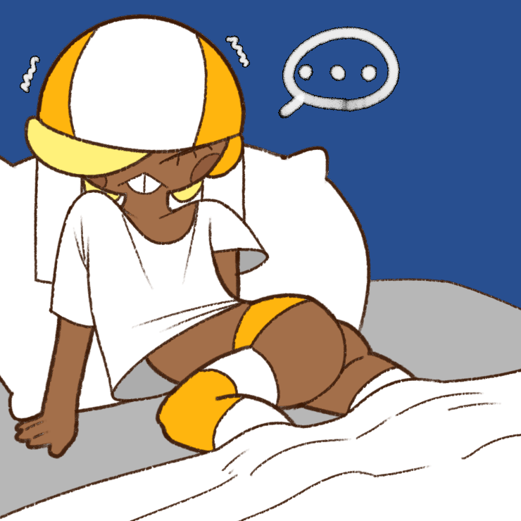 1boy 1male bed cute dark-skinned_femboy dark-skinned_male dark_skin femboy femboy_focus femboy_only hamonikafe hamonikafe_(character) male_focus male_only panties solo_femboy solo_male tagme