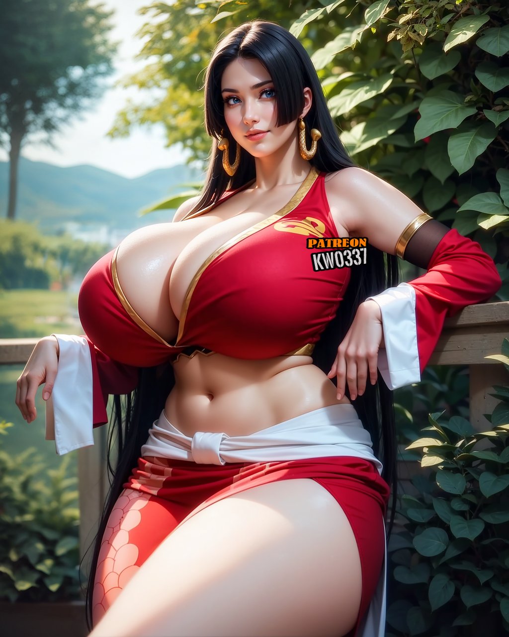 1girls, ai generated, asian, asian bimbo, asian female, ass, big breasts, bimbo, bimbo body, bimbo lips, black hair, boa hancock, bottom heavy, breasts, bulging breasts, curvaceous, curvaceous figure, curves, curvy, curvy body, curvy female, curvy figure, curvy hips, fat ass, female, female only, gigantic ass, gigantic breasts, hourglass figure, huge breasts, hyper, hyper ass, hyper breasts, kw0337, large breasts, light skin, light-skinned female, lipstick, long hair, makeup, massive ass, massive breasts, one piece, paag, pale skin, pale-skinned female, plump lips, shiny skin, slim waist, solo, solo female, straight hair, thick thighs, thin waist, thunder thighs, thunderthighs, top heavy, venus body, voluptuous, voluptuous female, wide hips