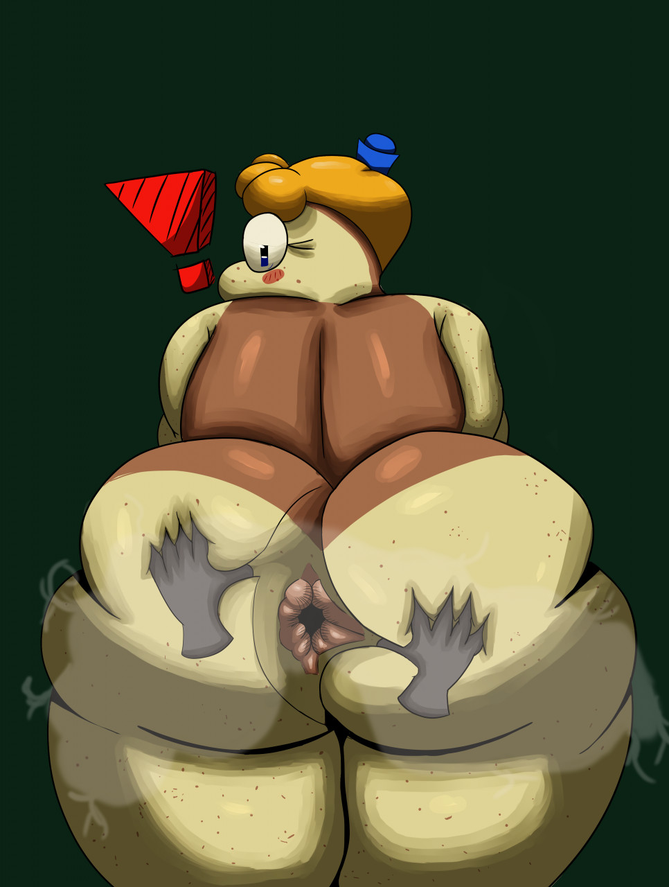 ! 1girls anthro anus ass ass_grab ass_spread big_ass blonde_hair blue_hat blush dat_ass dumptruck_ass enormous_ass eyelashes fat fat_ass female fish floating_hands gigantic_ass grabbing_ass hands_on_ass hat huge_ass large_ass looking_back marine massive_ass mrs._puff musk musk_clouds nickelodeon nude nude_anthro nude_male obese obese_anthro obese_female overweight overweight_anthro overweight_female plump_ass pufferfish shocked short_hair smutbank08 spongebob_squarepants surprised thick_ass thick_thighs wide_hips