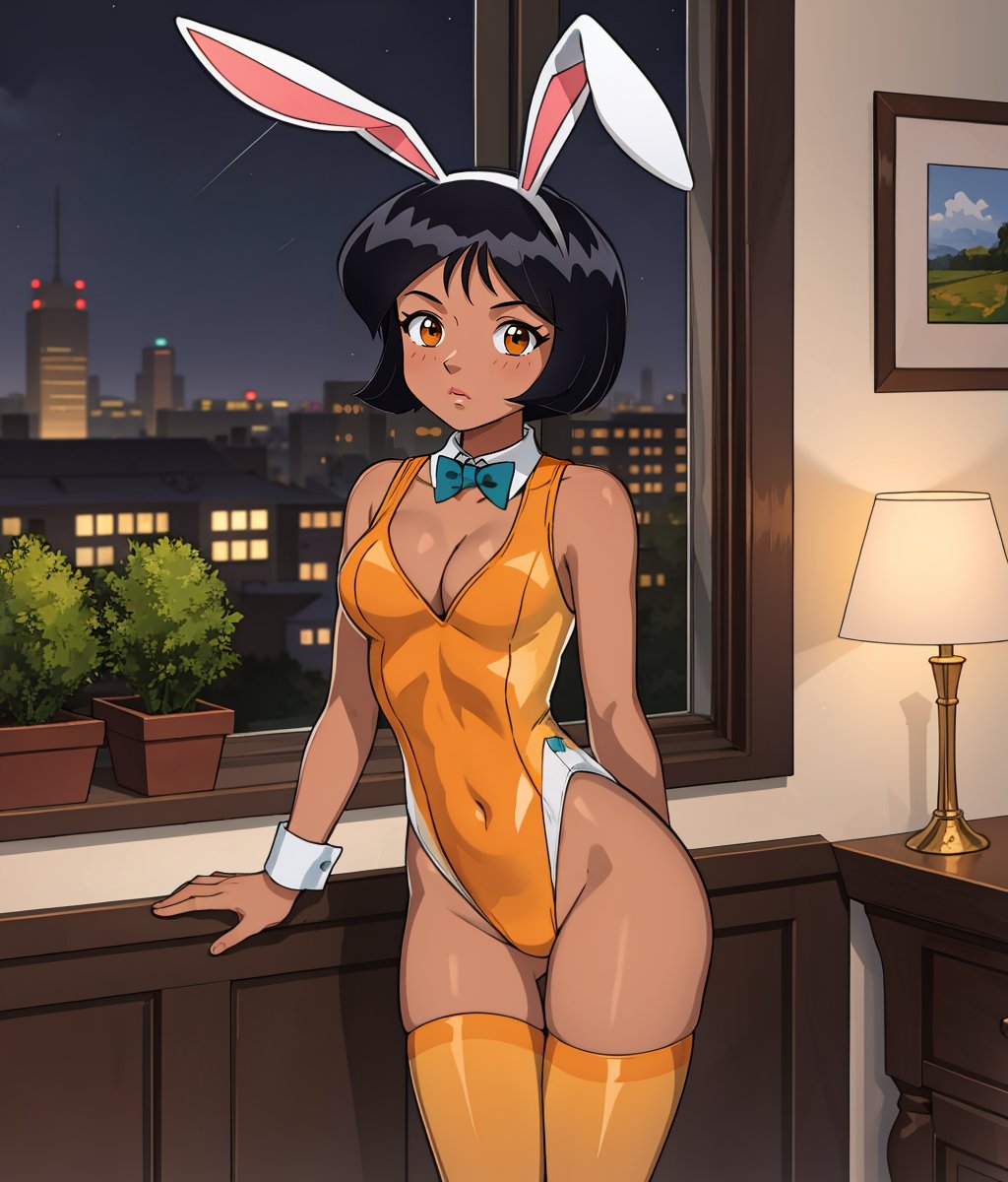 1girls, ai generated, alex (totally spies), black hair, female, female only, leukocrisp, tagme, totally spies