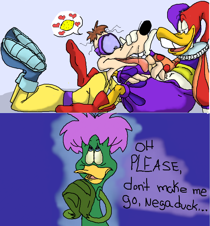 bushroot darkwing_duck disney gay male_only megavolt penis quackerjack sunshinedog