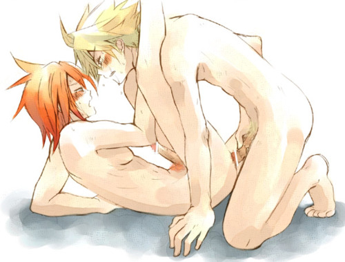 2boys gay guy_cecil luke_fon_fabre male male_only multiple_boys pubic_hair tagme tales_of_(series) tales_of_the_abyss yaoi