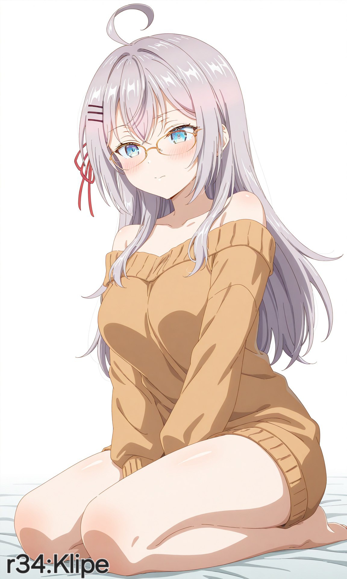 ai generated, alisa mikhailovna kujou, female, sitting, tagme, tokidoki bosotto russian de dereru tonari no alya-san