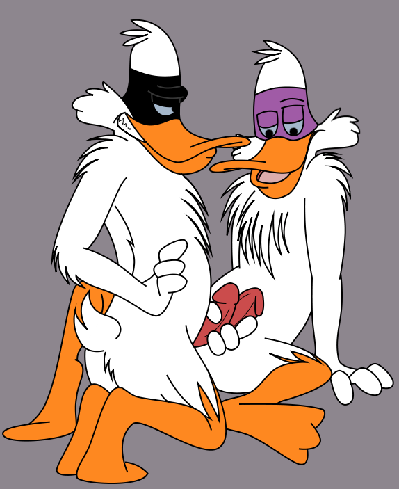 anthro darkwing_duck darkwing_duck_(character) disney furry gay ladyariaa male male_only negaduck no_humans penis tagme