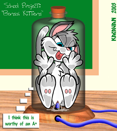 2003 animaniacs anthro barefoot blackboard blue_eyes bonsai_kitten cat feline female front_view furry furry_ears furry_tail grey_fur indoors insertion krezz_karavan mammal nude pointy_ears pussy rita_(animaniacs) rita_and_runt solo tail tongue_out white_fur