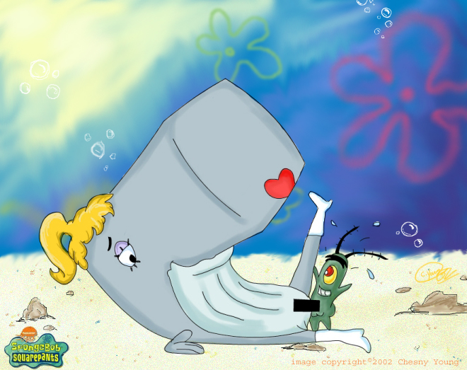 1boy 1girls 2002 age_difference bigger_female blond_hair boots censor_bar censored color colored copepod dated duo female female_penetrated fluffy_(artist) footwear green_body grey_body interspecies leg_glider_position male male/female male_penetrating male_penetrating_female mammal marine nickelodeon nicktoons pearl_krabs penis_in_pussy rule_34_(paheal) sex sheldon_j._plankton size_difference smaller_male smooth_skin sperm_whale spongebob_squarepants spread_legs straight straight_sex tagme testicles underwater vaginal vaginal_penetration vaginal_sex whale