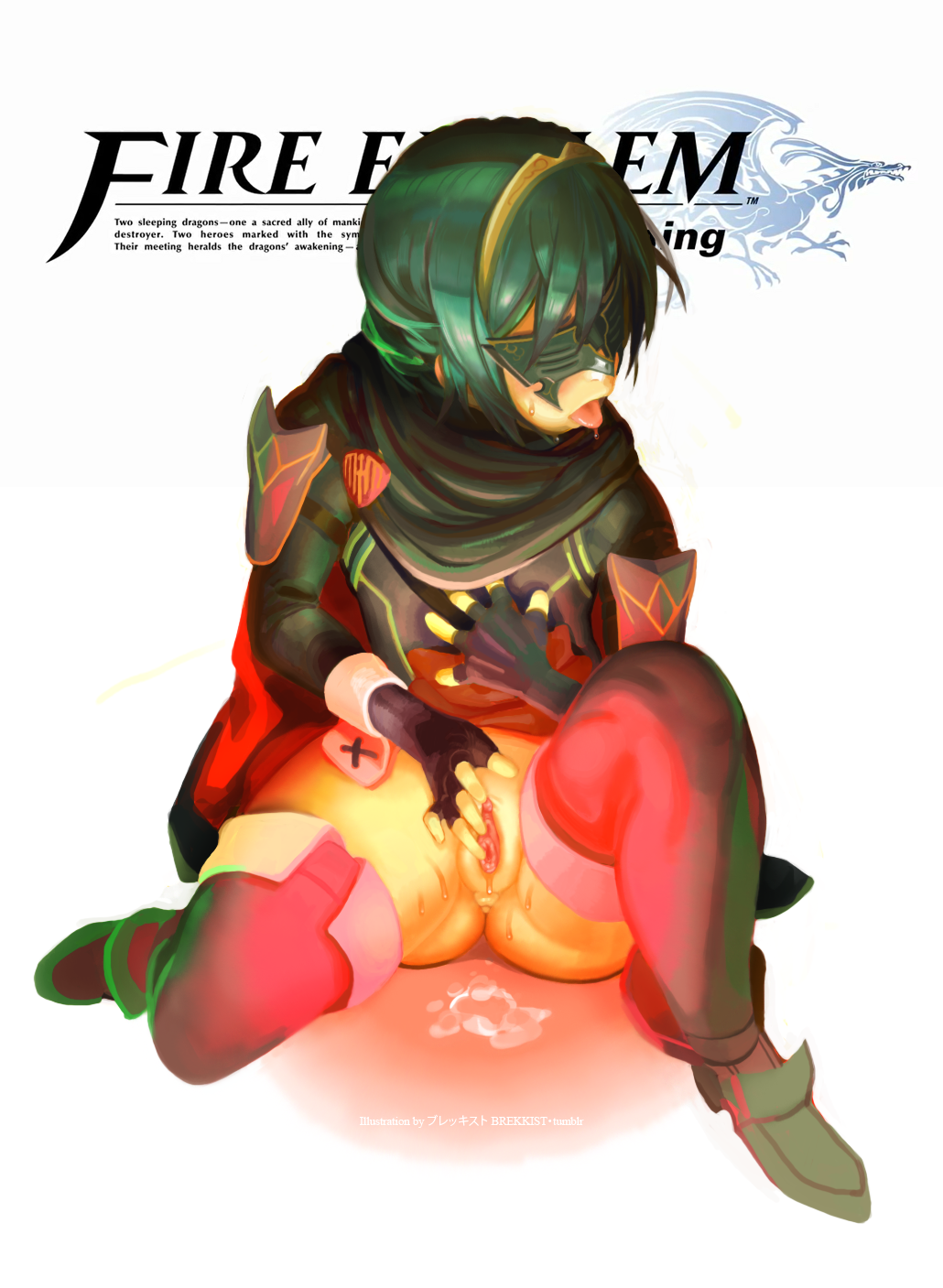 brekkist erect_clitoris female female_only fire_emblem fire_emblem_awakening human lucina_(fire_emblem) marth_(fire_emblem_awakening) solo tagme