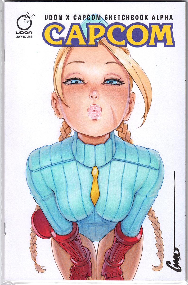 alternate_costume blonde_hair blue_eyes braids cammy_white capcom garrison_cap kissing leotard omar_dogan smooch street_fighter street_fighter_alpha