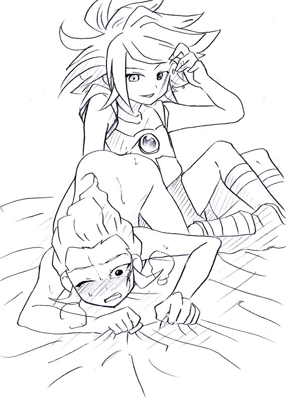 fingering fuusuke_suzuno inazuma_eleven midorikawa_ryuuji tagme