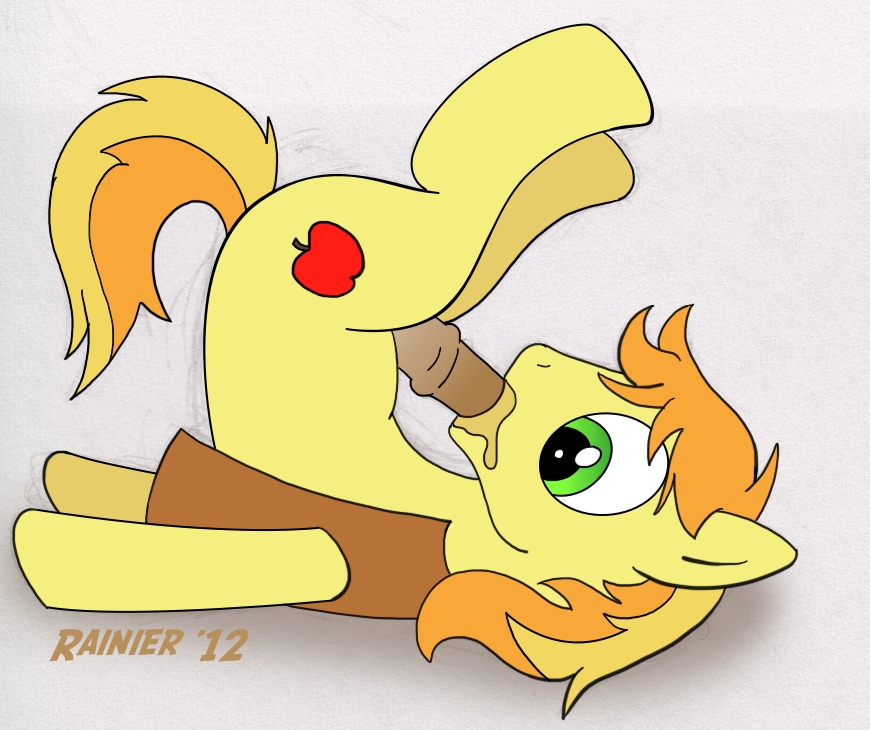 braeburn_(mlp) earth_pony equine friendship_is_magic fur horse male male_only my_little_pony pony rainier solo tagme