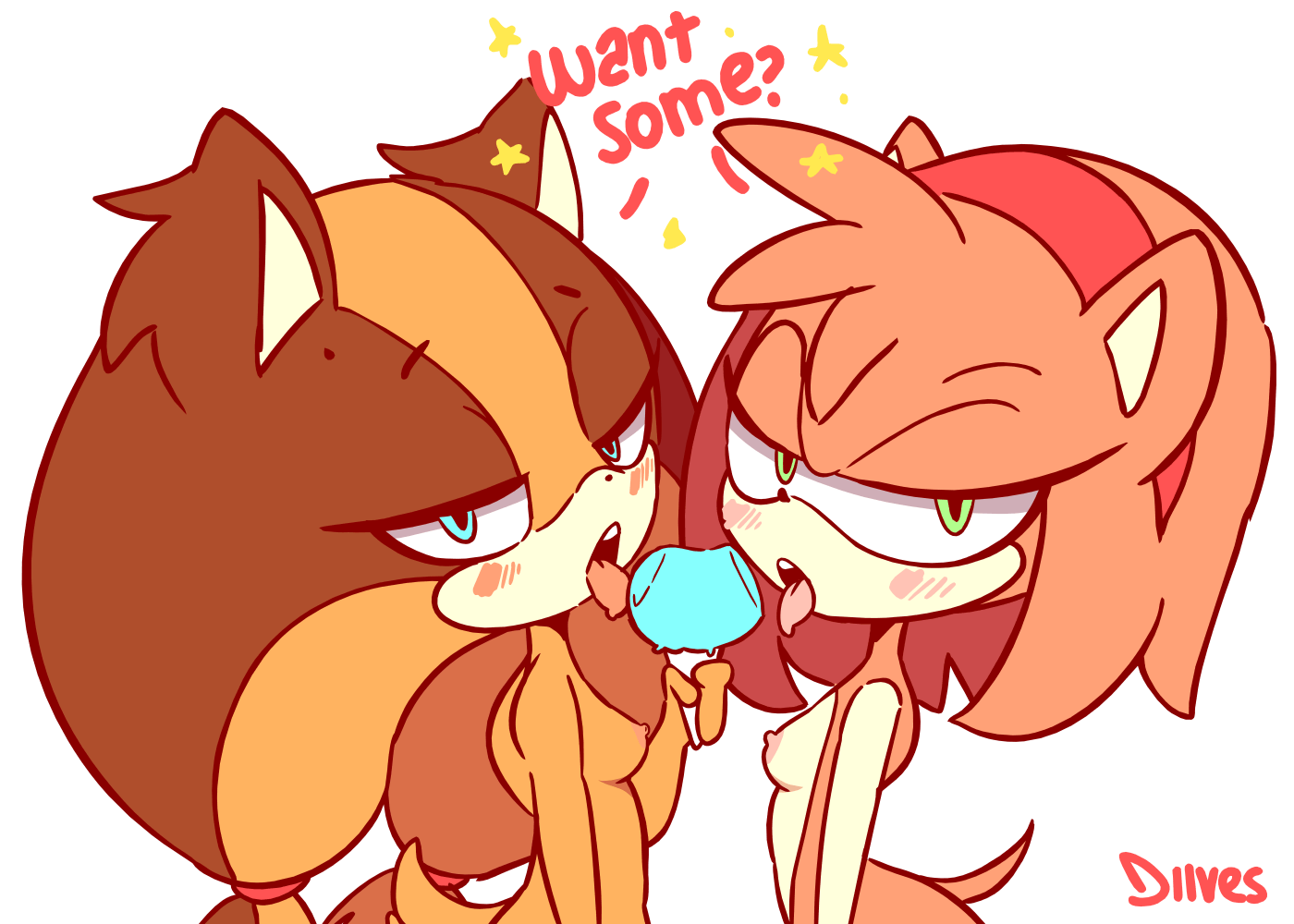 1girls, 2018, 2d, 2d animation, 2girls, amy rose, animated, anthro, badger, blush, breasts, diives, female, fur, furry, gif, hedgehog, licking, mustelid, musteline, patreon, sega, sonic (series), sonic boom, sonic the hedgehog (series), sticks the badger, text