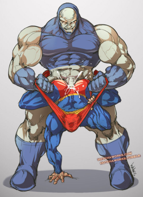 2boys abs alien anal anal_penetration anal_sex bara big_muscles big_penis boots cape clark_kent clothed creampie cum cum_in_ass darkseid dc dc_comics domination from_behind gloves grin hotcha huge_cock humanoid humiliation leg_hug looking_pleasured male_only multiple_males muscles muscular muscular_male questionable_consent rape ripped_clothing standing superman superman_(series) tight_clothing veins veiny_muscles white_male yaoi