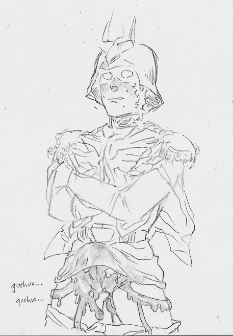 1boy char_aznable gundam male male_only sketch solo tagme