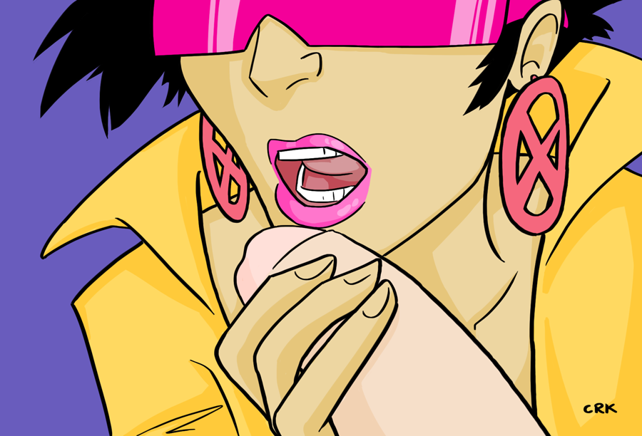 breasts crk faceless_male female interracial jubilee marvel pink-tinted_eyewear sunglasses tagme tinted_eyewear visor x-men