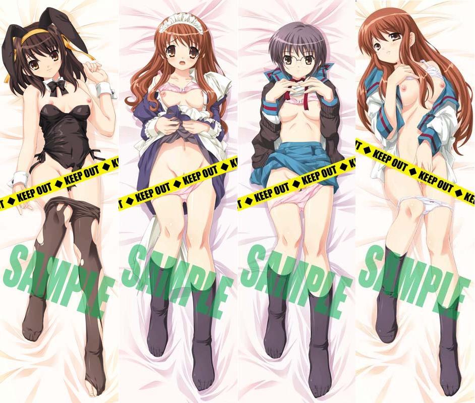 3girls animal_ears asahina_mikuru black_socks bra bra_lift breasts bunny_ears bunnysuit caution_tape censored dakimakura feet female female_only footwear haruhi_suzumiya jpeg_artifacts keep_out knee_socks kneehighs kneesocks lingerie long_hair lying maid multiple_girls nagato_yuki nipples on_back open_clothes open_shirt panties panty_pull pantyhose pink_bra pink_panties sample school_uniform seifuku serafuku shirt socks suzumiya_haruhi suzumiya_haruhi_no_yuuutsu the_melancholy_of_haruhi_suzumiya torn_clothes torn_pantyhose underwear white_bra white_panties wrist_cuffs