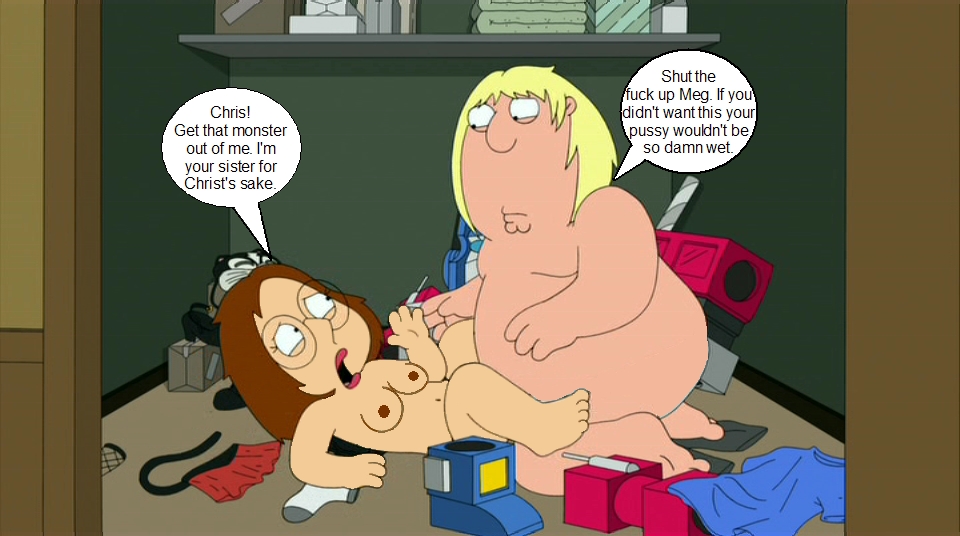 brother_and_sister chris_griffin family_guy female human incest male meg_griffin meg_griffin_(halloween_costume) sex straight tagme