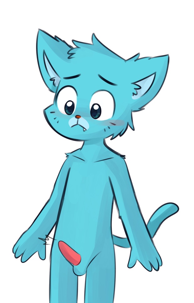 1boy chibitracy cub gumball_watterson male_only solo_male tagme the_amazing_world_of_gumball young