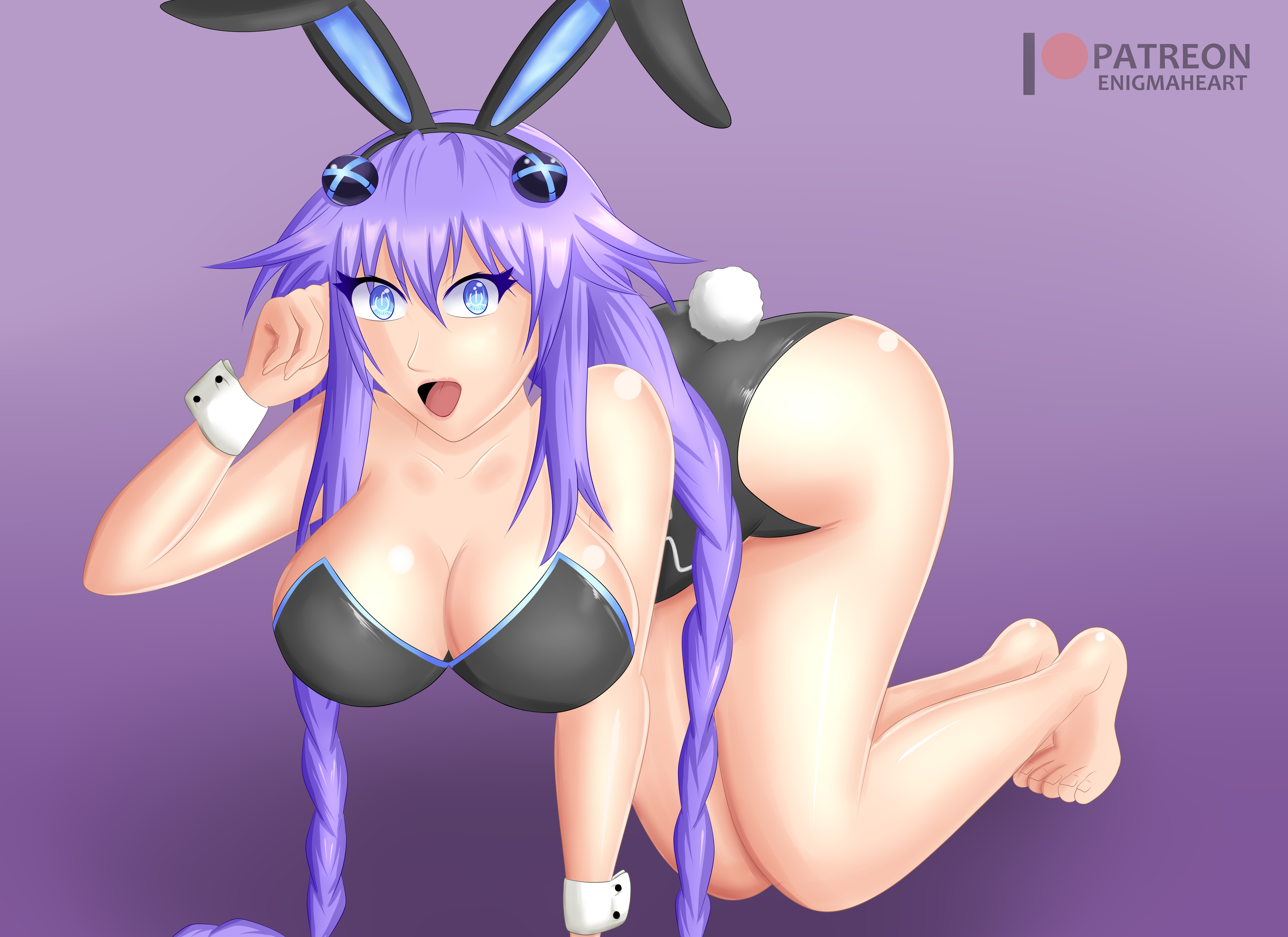 Rule 34 Dev - 1girls barefoot bunny_ears bunny_girl bunny_tail bunnysuit <b>ch...</b>