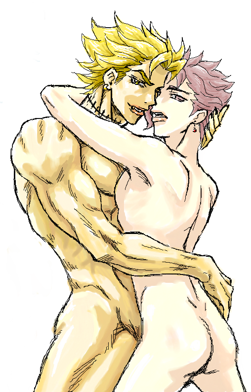 dio_brando jojo's_bizarre_adventure male male_only noriaki_kakyoin paru_(artist) stardust_crusaders tagme yaoi