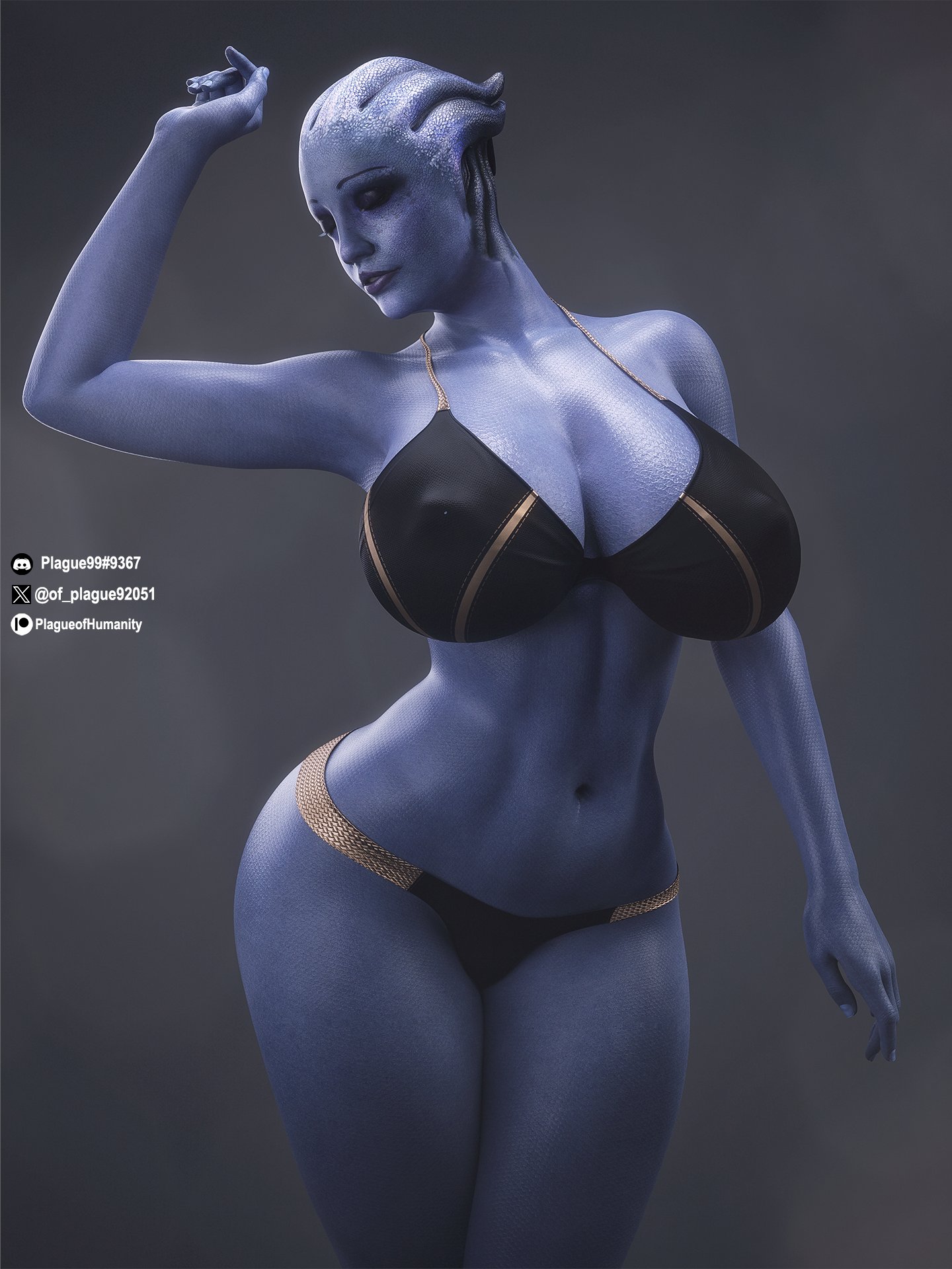 1girls, 3d, alien, alien girl, alien humanoid, asari, ass, big ass, big breasts, bioware, blue body, blue skin, blue-skinned female, bolt on tits, bottom heavy, breast implants, breasts, bust, busty, chest, curvaceous, curvy, curvy figure, electronic arts, enhanced breasts, fake breasts, female, female focus, hair tentacles, hips, hourglass figure, huge ass, huge breasts, humanoid, large ass, large breasts, legs, liara t'soni, lips, mass effect, mature, mature female, plague of humanity (artist), silicone, silicone implants, slim waist, tentacle hair, thick, thick hips, thick legs, thick thighs, thighs, top heavy, video game character, voluptuous, voluptuous female, waist, wide hips
