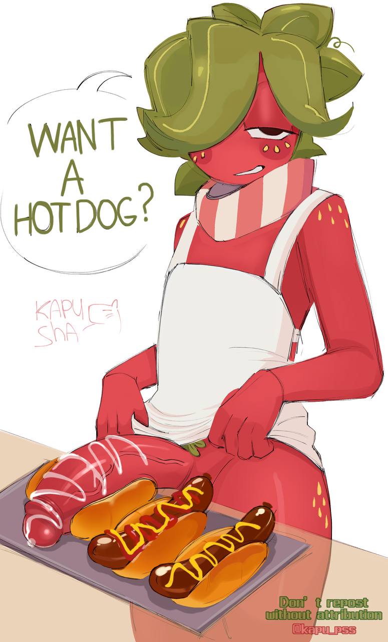 1boy big_penis cum cum_on_body cum_on_penis dandy's_world dandys_world dick food food_play hot_dog hot_dogging kapu_pss male male_focus male_only penis penis_out roblox roblox_game sprout_(dandy's_world)