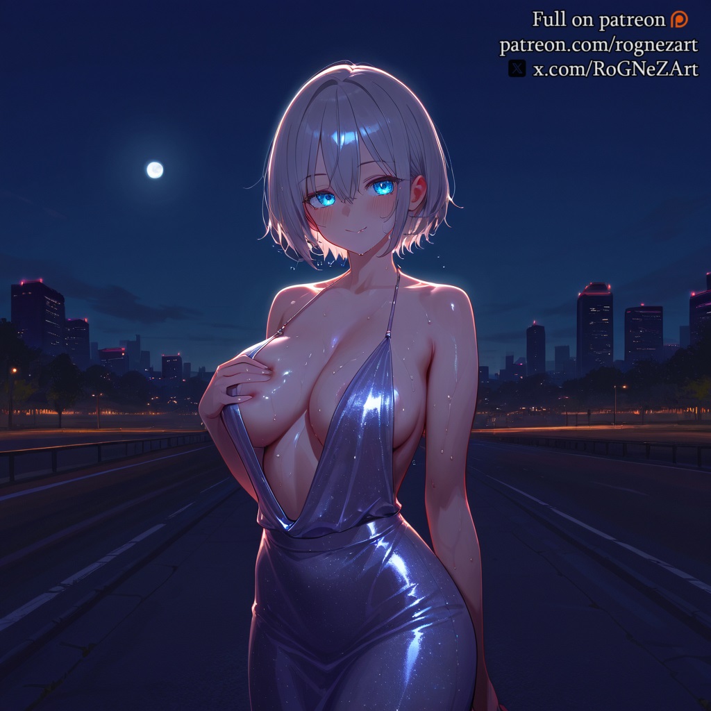 1girls 2d ai_generated areolae armpit bare_arms bare_legs bare_shoulders belly big_breasts bob_cut breasts breasts_bigger_than_head cameltoe chest completely_naked completely_nude completely_nude_female curvy curvy_figure cute cute_face detailed eyelashes eyeshadow female female_only fit fit_female focus grey_hair hair high_quality huge_breasts large_breasts legs light-skinned_female light_skin lips lipstick looking_at_viewer low-angle_view lying lying_on_back makeup mascara naked nipples nude nude_female pale-skinned_female pale_skin petite petite_body posing pussy pussy_focus rognezart seductive seductive_look short_hair silver_hair stable_diffusion surprised tagme teenager thighs thin_waist tomboy underboob uzaki-chan_wa_asobitai! uzaki-chan_wa_asobitai! uzaki_hana vagina very_short_hair young