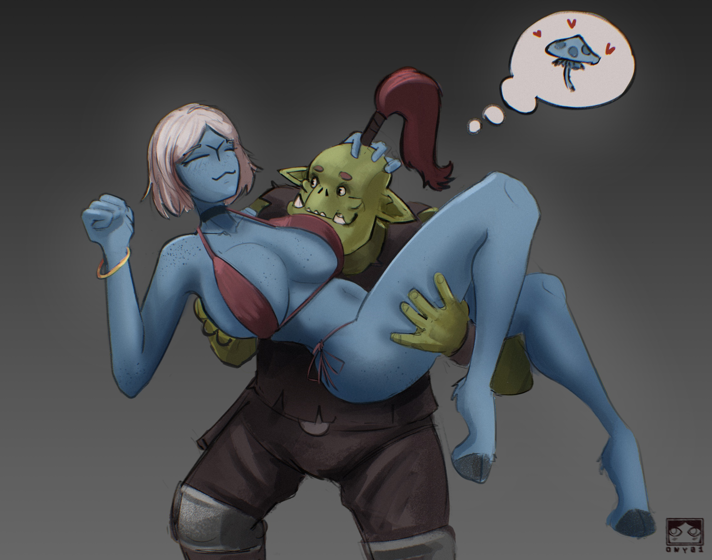 alien, alien girl, artist request, female, ork, tagme (artist), tau, warhammer (franchise), warhammer 40k