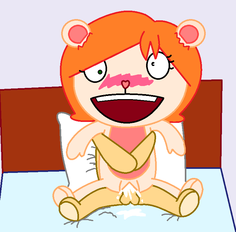 bear bed blush cum cum_inside disney ejaculation han handy_manny happy happy_tree_friends hug kelly_krenshaw labia laugh mannievelous open_mouth orgasm original_character penetration penis persimmon pillow pussy sex sitting smile stare surprised tagme