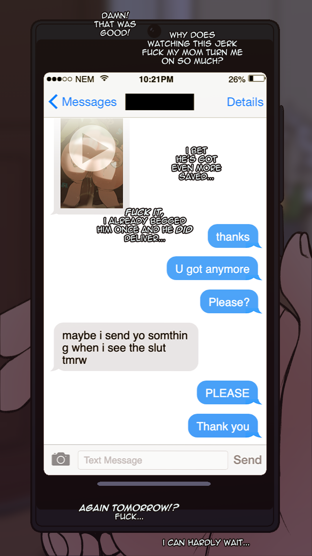9:16, after rape, ass, bad end, big ass, big breasts, big penis, breasts, broken rape victim, bully, captured heroine, cheating, cheating mother, cheating wife, comic, corrupted, corruption, cuckold, cuckolded, dark skin, dark-skinned male, female, femsub, isaac adams, male, mature female, milf, mind break, mom with bully, motherly cuckold, netorare, not enough milk (artist), ntr, original, original character, penis, rape