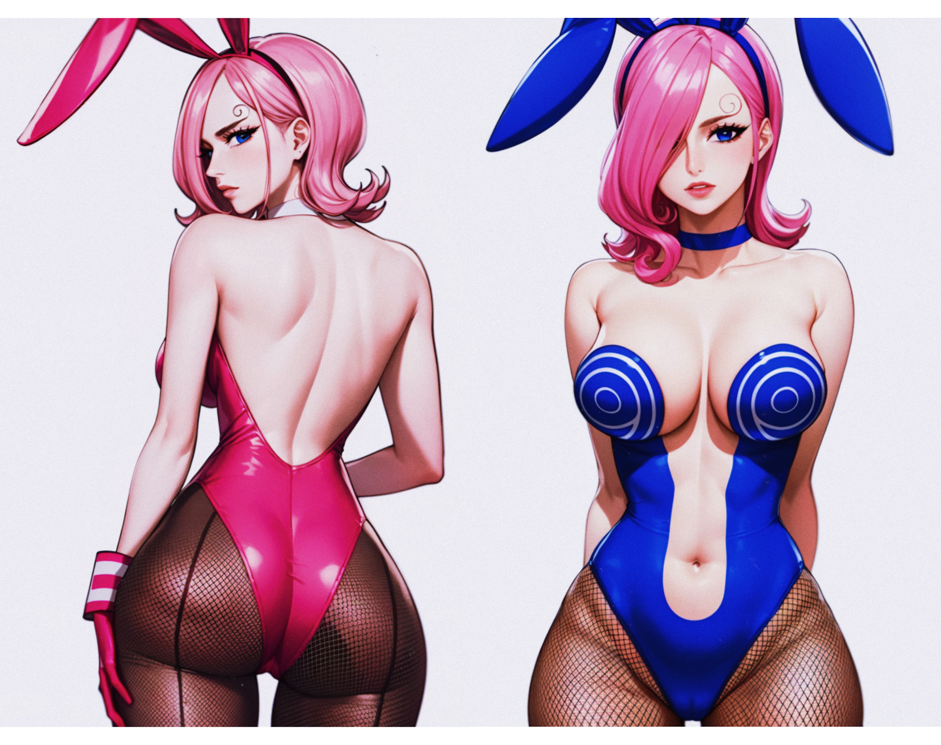 Rule 34 Dev - ai_generated artist_request female female_only fishnets one_p...