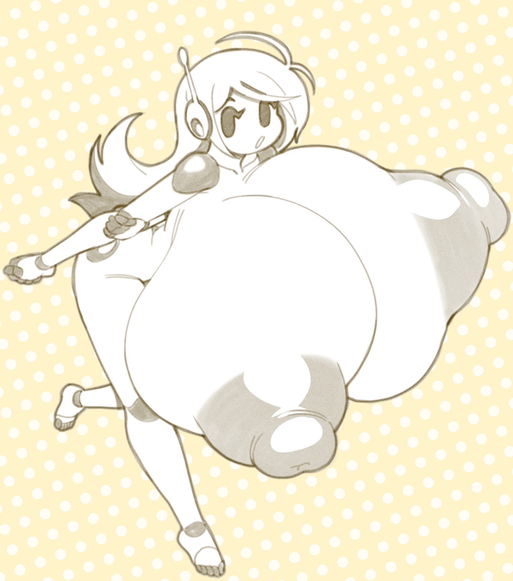 1girls, angstrom, bare breasts, big breasts, big nipples, breasts, breasts bigger than ass, breasts bigger than body, breasts bigger than head, breasts bigger than torso, cave story, curly brace, enormous breasts, exposed breasts, female, female focus, female only, giant breasts, gigantic breasts, huge breasts, huge nipples, hyper, hyper breasts, large breasts, large nipples, massive breasts, massive nipples, nipples, nude, nude female, tagme