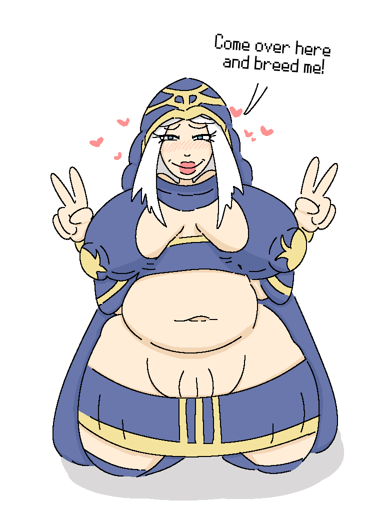 ashe (league of legends), bad anatomy, belly, female, league of legends, mature female, milf, milkbuni, on knees, partially clothed, white hair