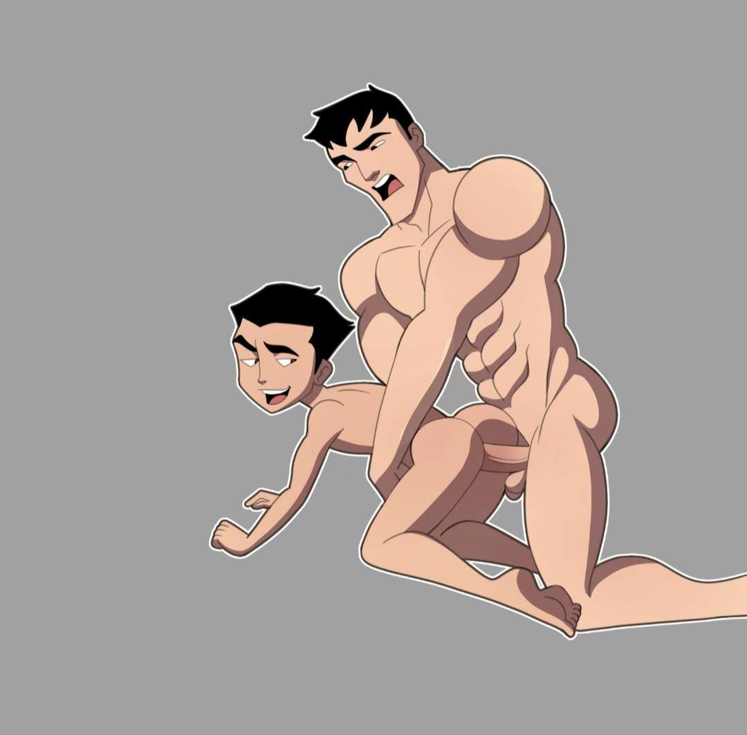 2boys abs anal_penetration anal_sex balls batman batman_(bruce_wayne) black_hair bruce_wayne dc dc_comics dick_grayson duo duo_focus gay gay_domination gay_sex iyumiblue male male_focus male_only muscular muscular_male nsfw penis robin_(dc) robin_(dick_grayson) yaoi