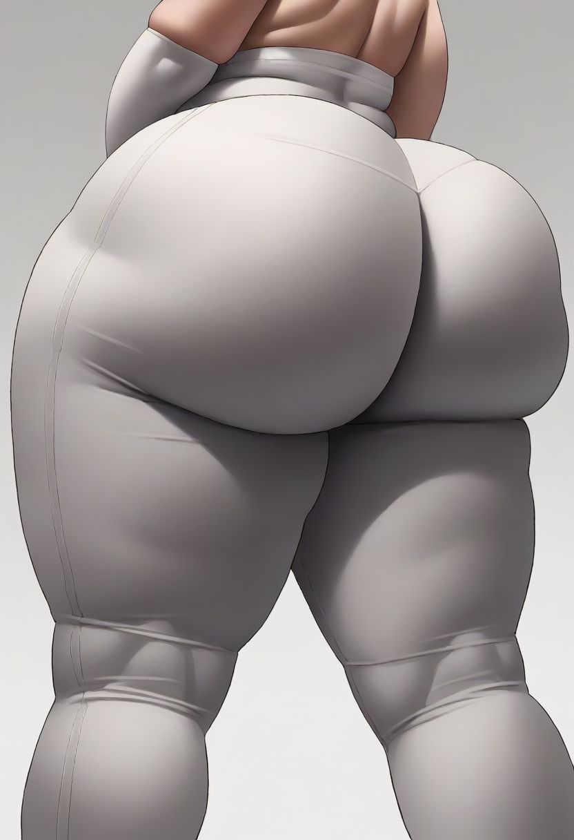 ai generated, ass, bbw, bleach, bleach: the thousand-year blood war, female, huge ass, matsumoto rangiku, plump ass
