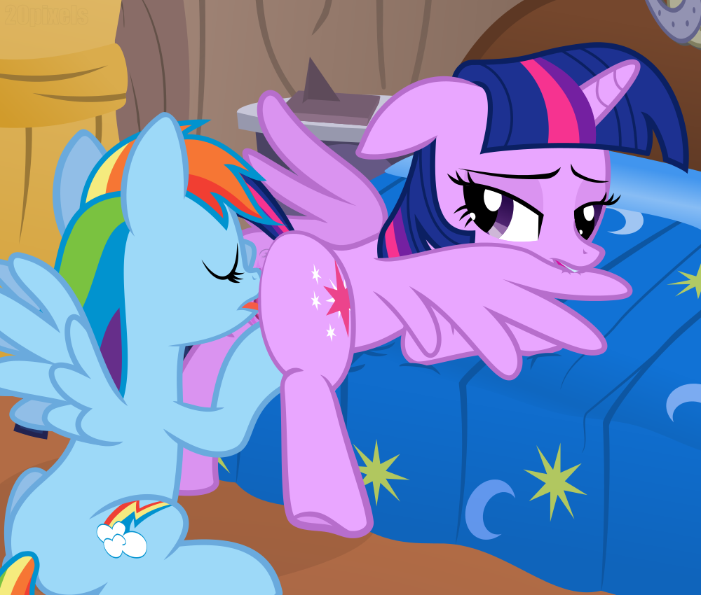 20pixels alicorn anus cutie_mark equine female friendship_is_magic horn horse my_little_pony pony pussy rainbow_dash_(mlp) straight_hair twilight_sparkle_(mlp) wings