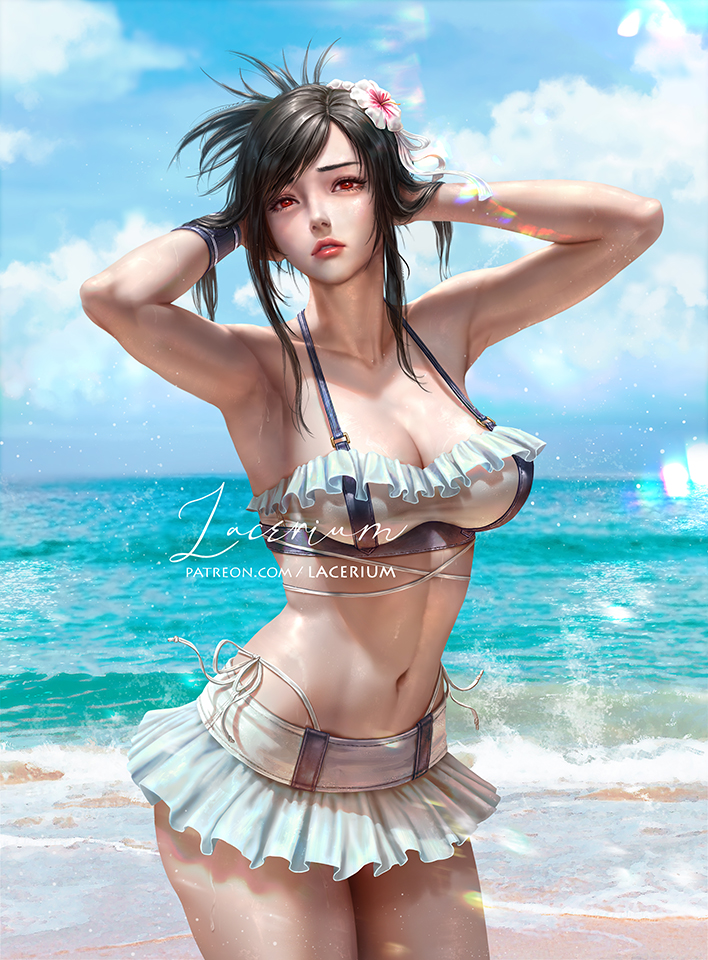 Tifa Lockhart (Shining Spirit) Rule 34 Image